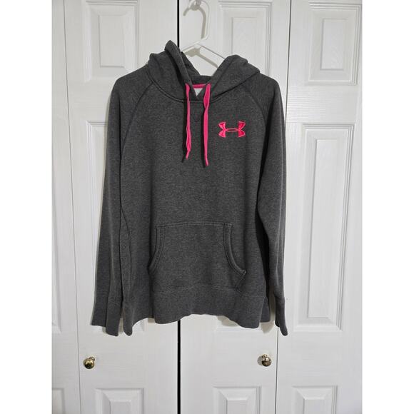 Under armour large women's loose fit cold gear charged cotton storm hoodie - Picture 1 of 10